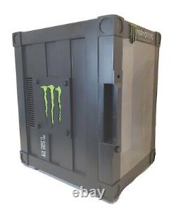 Monster Energy Drink Thermo Fridge Refrigerator Mini Fridge Holds 18 Cans Rare