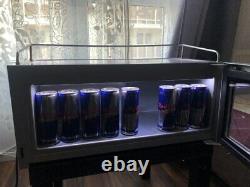 NEW! Red Bull Fridge Baby Cooler Mini Fridge Table Bar Top Small Refrigerator