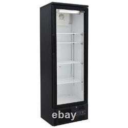 New Single Door Back Bar Beer Wine Cooler Bottle Fridge Em300 Free Delivery