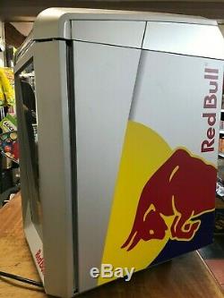 Official Red Bull Illuminated Mini Fridge Pristine Condition