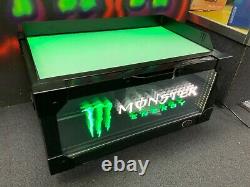 Original Monster Energy Drink Refrigerator For Retail Or Perfect For A Man Cave