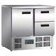 Polar 1 Door And 2 Drawer Counter Fridge 240ltr Litre- U637 Catering Commercial