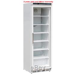 Polar CB921 Single Glass Door Display Freezer 365 Ltr 600Wx600Dx1850H mm