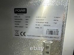 Polar G-Series GL011 138 Ltr Undercounter Single Glass Door Reduced Height Black