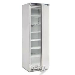 Polar Single Door Freezer with 6 Sturdy Fixed Shelves Stainless Steel 365L