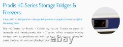 Prodis HC401RSS Stainless Steel Single Door Upright Refrigerator (New)