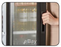 Prodis XD380 Hinged Single Glass Door Display Refrigerator (Boxed New)