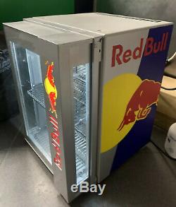 Red Bull Mini Fridge For Cold Drinks For Pub Home Garden Garage 220V-240V 3D