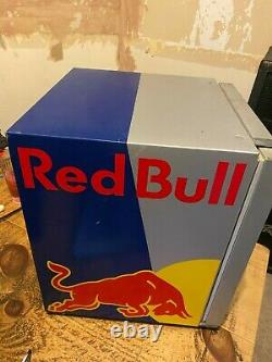 Red Bull Mini Fridge Fridge 18L Capacity Fully Working LED lighting inside