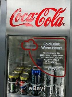 Retro Coca Cola Single Glass Door Drink Display Fridge