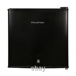 Russell Hobbs Mini Fridge and Cooler with Lock 42L Black Table Top RHTTLF1B-LCK