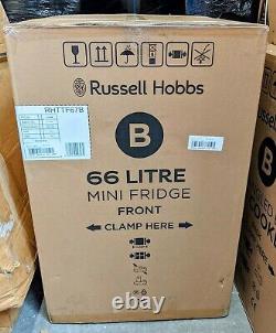 Russell Hobbs RHTTF67B 66L Table Top Mini Fridge & Cooler Black