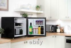 Russell Hobbs RHTTLF1B 43L Table Top Black Mini Fridge and Cooler with Ice Box
