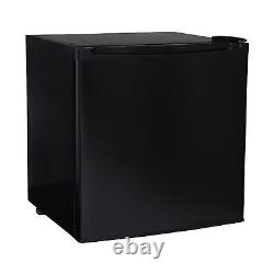 SIA AMZTT01BL 49 Litre Black Counter Table Top Mini Drinks Fridge With Ice Box