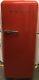 Smeg Retro 50s Style Red Upright Fridge With Freezer Box Fab28qr1, Working Order