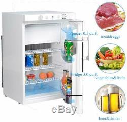 Smad 3 Way 100 L Gas RV Refrigerator Freezer Caravan Truck 12V Absorption Fridge