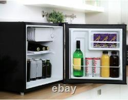 Small Black Mini Deep Freezer Compact Huge Savings Table Top Upright Box A Rated