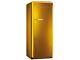 Smeg Fab28rdg Refrigerator Years' 50 Single Door 256 Litres Class A Gold Gold