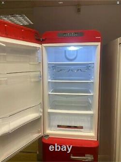 Smeg FAB32 red Fridge Freezer Doors Skin In Excellent Condition