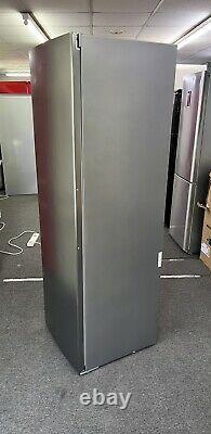 Smeg UK35PX3 Upright Freestanding Fridge Grey With Stainless Steel Effect Door