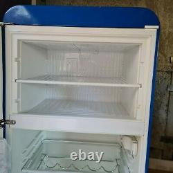 Smeg freestanding fridge freezer royal blue 70/30