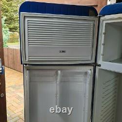 Smeg freestanding fridge freezer royal blue 70/30