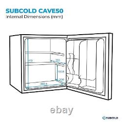 Subcold Cave50 LED Solid Door Beer Fridge