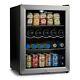 Subcold Super 65 Led Silver Beer & Wine Drinks Fridge Table Top Home Bar