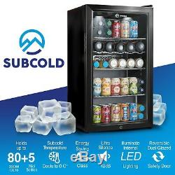 Subcold Super85 LED Under-Counter Fridge 85L Beer, Wine & Drinks Cooler