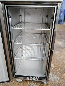Upright single door fridge chiller +1/+4 commercial stainless-steel FOSTER #J270