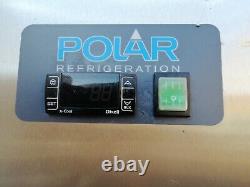 Upright single door fridge/chiller +1/+4 commercial very good POLAR # J 226