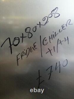Upright single door fridge chiller commercial stainless steal Foster ECO PRO G2