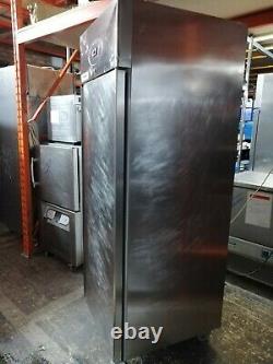 Upright single door fridge chiller stainless steel commercial Delfield
