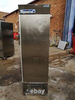 Upright single door fridge cooler +1/+4 commercial stainless-steel GRAM # J 246