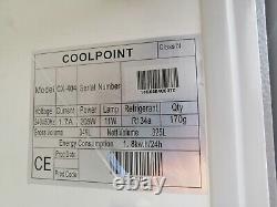 Upright single glass door fridge chiller +1/+4 commercial COOLPOINT # JS 213