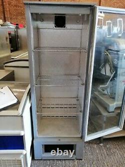 Upright single glass door fridge commercial stainless steal +1/+4 Osborne