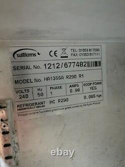 Williams Single Door 135Ltr Undercounter Refrigerator HA135-SA