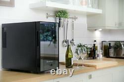 Wine Bottle Chiller Cooler Fridge Mini Bar Beer Table Vertical Refrigerator